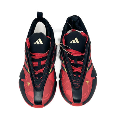 Adidas x BAPE Dame 9 - Black Red - Cherry Picked Kicks
