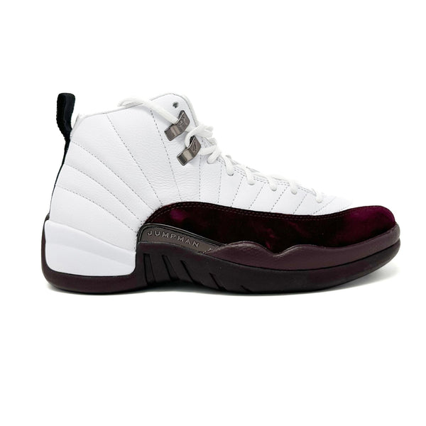 Air Jordan 12 A Ma Maniere (W) - White Black Burgundy Crush