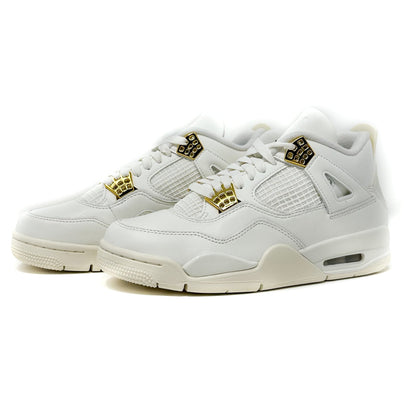 Air Jordan 4 (W) Retro - Sail/Metallic Gold - Cherry Picked Kicks