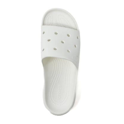 Crocs Classic Slides - White - Cherry Picked Kicks
