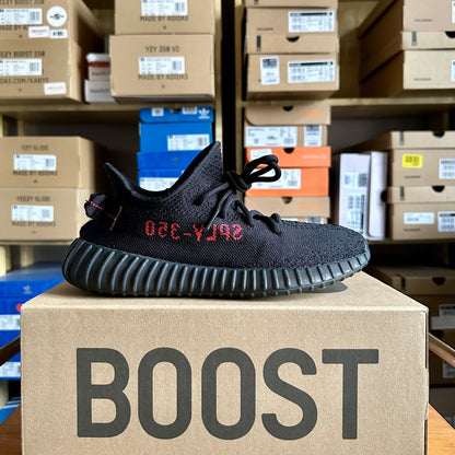 Preloved Yeezy Boost 350V2 - Bred (UK 7.5) - Cherry Picked Kicks