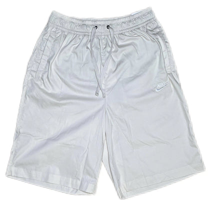 Nike Oversized Fit Below Knee Length Shorts - Beige