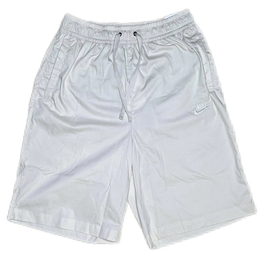 Nike Oversized Fit Below Knee Length Shorts - Beige